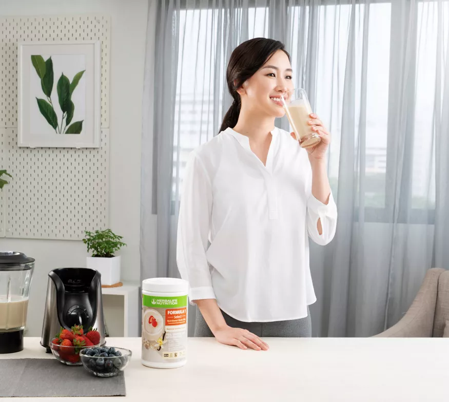 Formula 1 Shake Select Vanilla 550g | Herbalife Japan